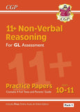 11+ Plus GL Year 6 Non-Verbal Reasoning Practice Papers Ages 10-11 - Pack 1 CGP