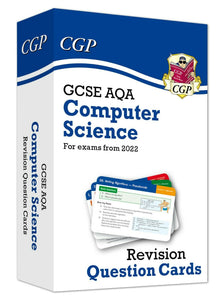 GCSE AQA Grade 9-1 Computer Science Revision Question Cards 2022 and beyond CGP