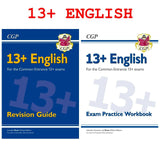 New 13+ Plus English Revision & Workbook Common Entrance Exams From Nov 2022 CGP