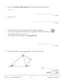 KS3 Year 9 Maths English Science 5 Books Bundle with Answer CGP