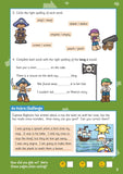 KS1 Year 1 English Comprehension and Spelling Home Learning Activity Books CGP