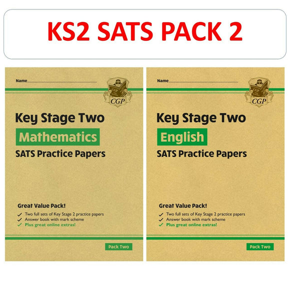 KS2 SATS Practice Papers Maths and English Pack 2 - For 2022 Tests CGP