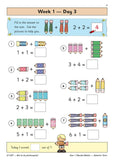 KS1 Year 1 Mental Maths Daily Practice Book with Answer Autumn Term CGP