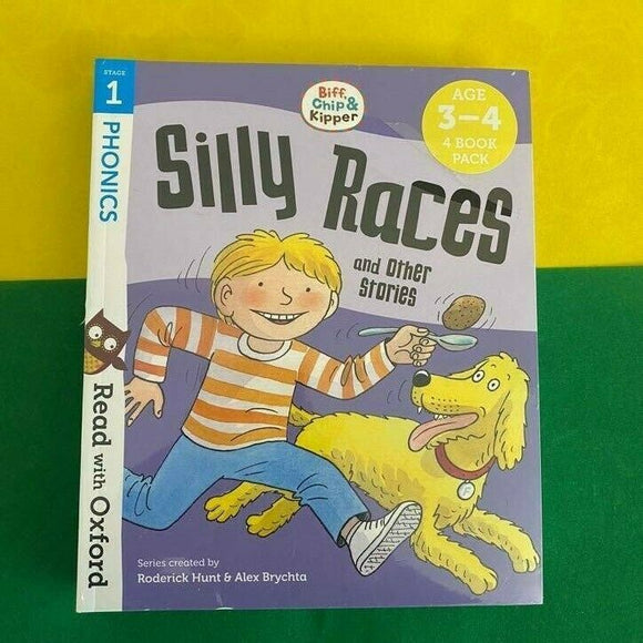 Biff, Chip and Kipper Stage 1-3 Age 3+ Read with Oxford Phonics Books Collection