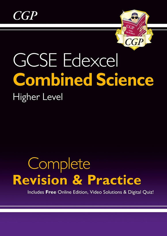 New GCSE Combined Science Edexcel Higher Complete Revision & Practice CGP 2022