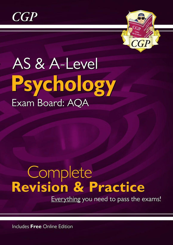 AS and A-Level Psychology  AQA Complete Revision & Practice CGP