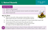 Grade 9-1 GCSE Geography AQA Revision Question Cards CGP