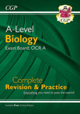A-Level Biology: OCR A Year 1 & 2 Complete Revision & Practice Cgp Science