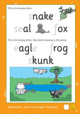 Ages 4-5 Reception Level Writing Home Learning Activity Book CGP