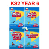 KS2 Year 6 Maths and English Home Learning Activity 4 Books Bundle with Answer