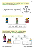 Ages 4-5 English Targeted Practice Book Phonics Reception Book 3 CGP