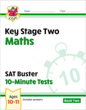 KS2 Year 6 English SAT Buster 10-Minute Tests Book 2 with AnswerS 3 BOOKS CGP