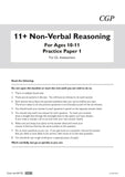 11+ Plus GL Year 6 Non-Verbal Reasoning Practice Papers Ages 10-11 - Pack 1 CGP