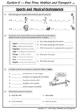 KS3 Spanish Revision & Practice Workbook Vocabulary Practice Question Cards CGP
