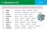 11 Plus Year 6 CEM Revision Question Cards Verbal Reasoning Vocabulary CGP