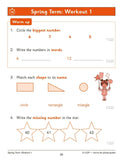 KS1 Year 1 Maths and English 10 Minute Weekly Workouts with Answer CGP