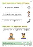 KS1 Year 1 English Targeted Practice Book Phonics Book 2 Ages 5-6 CGP