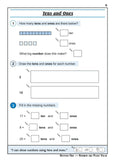 KS1 Year 1 Maths English Targeted Study Question Book with Answer CGP