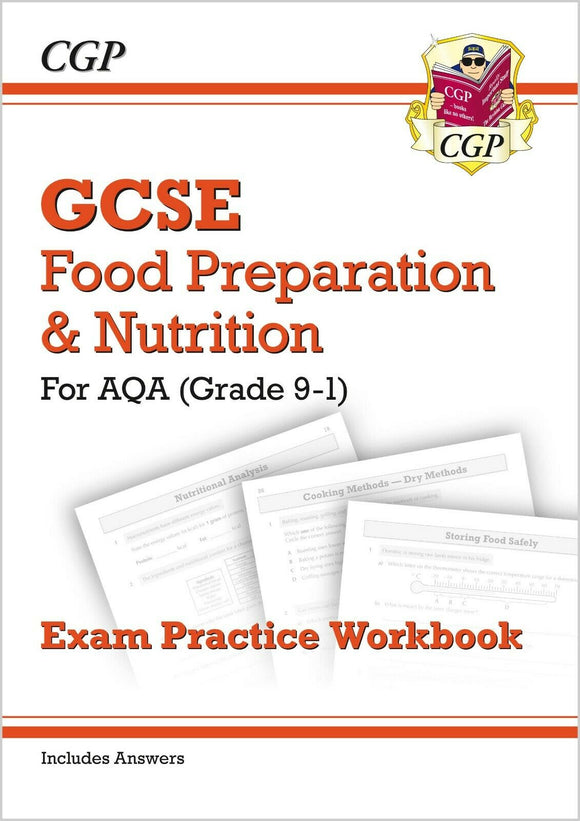 Grade 9-1 GCSE Food Preparation & Nutrition AQA Practice Workbook with Answer