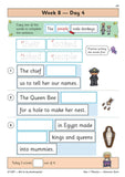 KS1 Year 1 Daily Practice Book Maths Phonics and English 3 Books Summer Term CGP