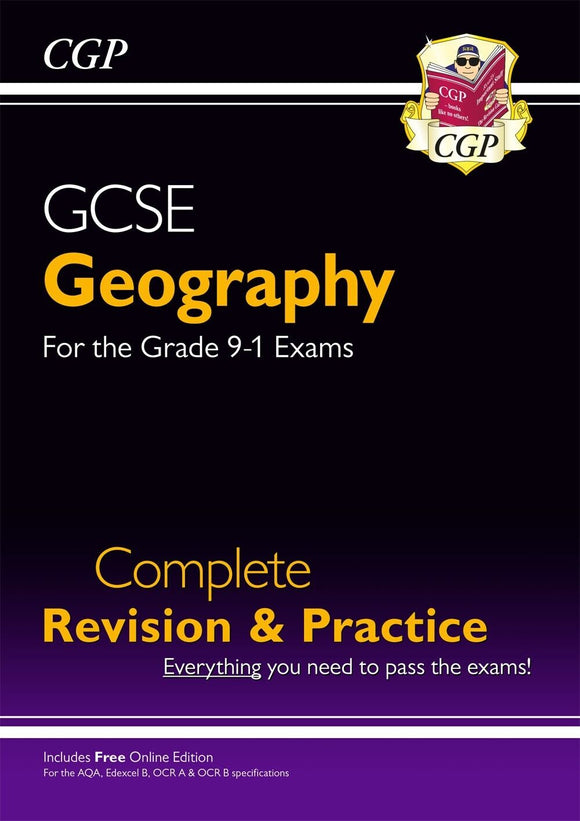 Grade 9-1 GCSE Geography Complete Revision & Practice KS4 CGP