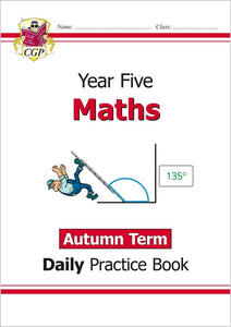 KS2 Year 5  Maths Daily Practice Book - AUTUMN TERM with Answer CGP