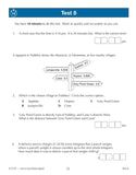 11 Plus Year 6 CEM 10 Minute Test Maths Word Problems with Answer Book 1 CGP
