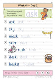 KS1 Year 1 Handwriting Daily Practice Books Spring Summer and Autumn Terms CGP