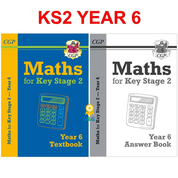 KS2 Maths Textbook -Year 6 and Answer Book CGP