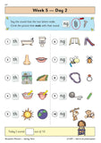 Phonics Daily Practice Book Reception Spring Summer Autumn Terms Ages 4-5 CGP