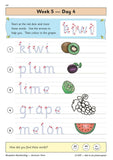 Reception Ages 4-5 Handwriting Daily Practice Book- Summer Term CGP