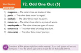 11 Plus Year 6 CEM Revision Question Cards Verbal Reasoning Vocabulary CGP