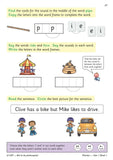 KS1 Year 1 English Targeted Practice Book Phonics  Book 1 Ages 5-6 CGP