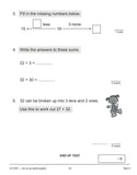KS1 Year 2 Complete Maths 10 Minute Test 3 Books Bundle with Answer CGP