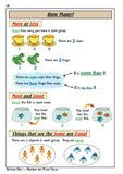 KS1 Year 1 Maths English Targeted Study Question Book with Answer CGP