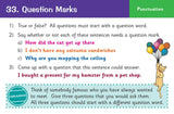 KS2 Year 5 Maths & Grammar Punctuation & Spelling Practice Question Cards CGP
