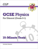 Edexcel GCSE Grade 9-1 Biology Chemistry Physics 10 Minute Tests with Answer CGP