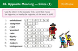 11+ Plus Year 6 CEM Practice Question Cards Maths Verbal and Non Verbal CGP