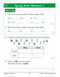 KS2 Year 3 Maths 10 Minute Weekly Workouts with Answer CGP
