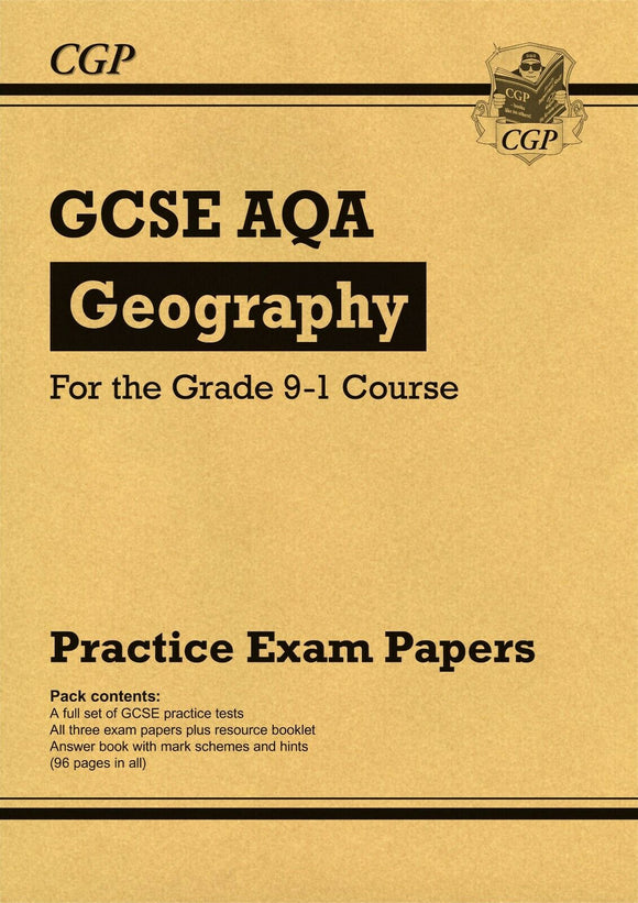 GCSE Geography AQA Practice Papers - Grade 9-1 Course CGP