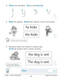 Ages 4-5 English Phonics 10 Minute Weekly Workouts Reception Level CGP