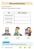 KS1 Year 1 English Targeted Question Reading Comprehension Book 1& 2 with ANSWER