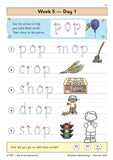 Reception Ages 4-5 Handwriting Daily Practice Book- Summer Term CGP