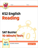 KS2 Year 6 English SAT Buster 10-Minute Tests Book 2 with AnswerS 3 BOOKS CGP