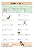 KS2 Year 5 Mental Maths Daily Practice Book Spring Term with Answer CGP