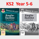 KS2 History Anglo-Saxons Study and Activity Books Ages 9-11 CGP