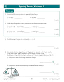 KS3 Maths Year 9 Targeted Workbook and Weekly Workouts with Answer CGP