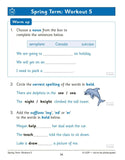 KS1 Year 2 10-Minute Weekly Workout 5 Books Bundle with Answer CGP