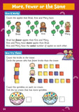 Ages 4-5 Reception Level Counting Home learning Activity Book CGP