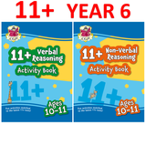 11 PLUS Year 6 Activity Book Verbal and Non Verbal Reasoning with Answer CGP